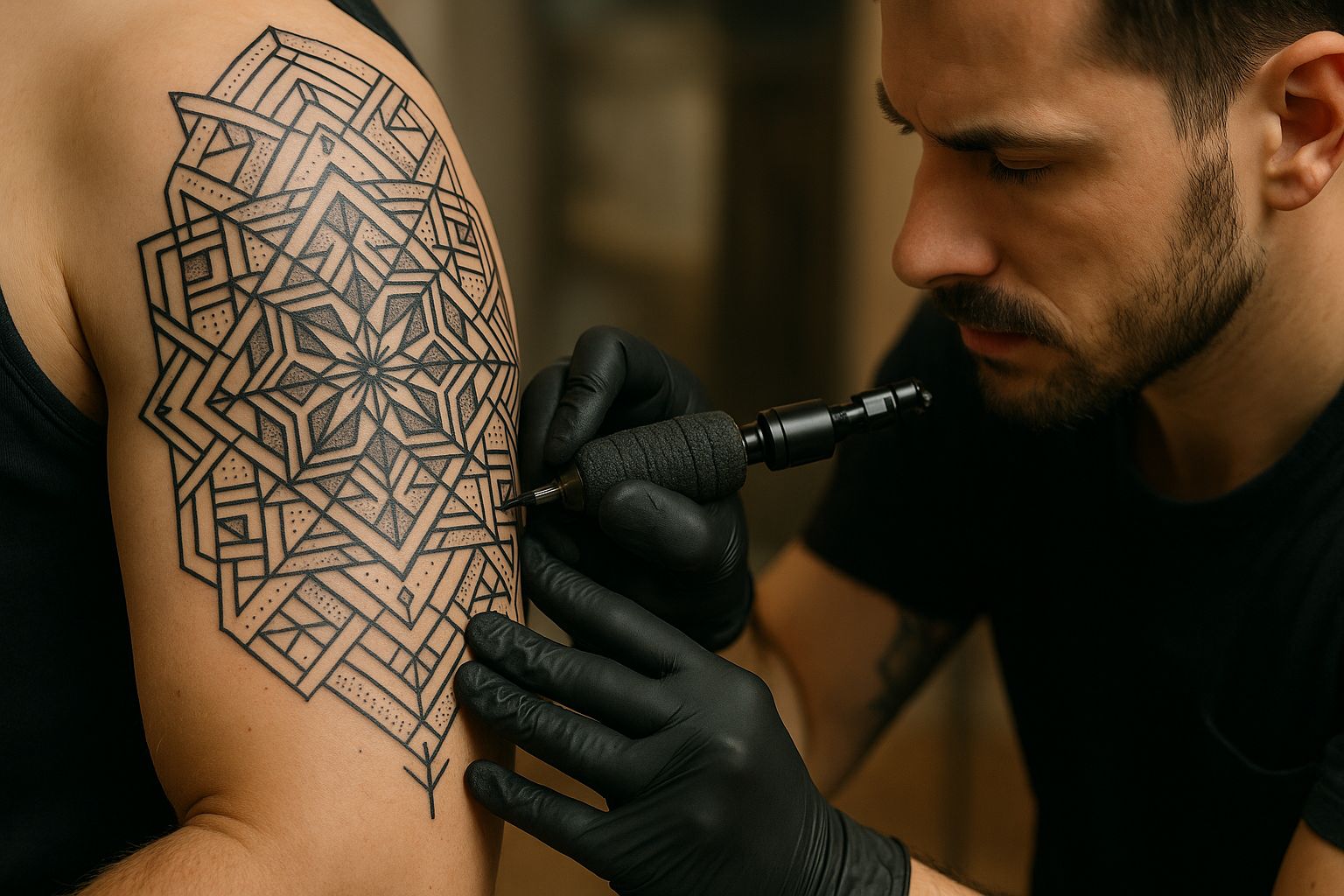 Why Geometric Tattoos Need Precise Artists